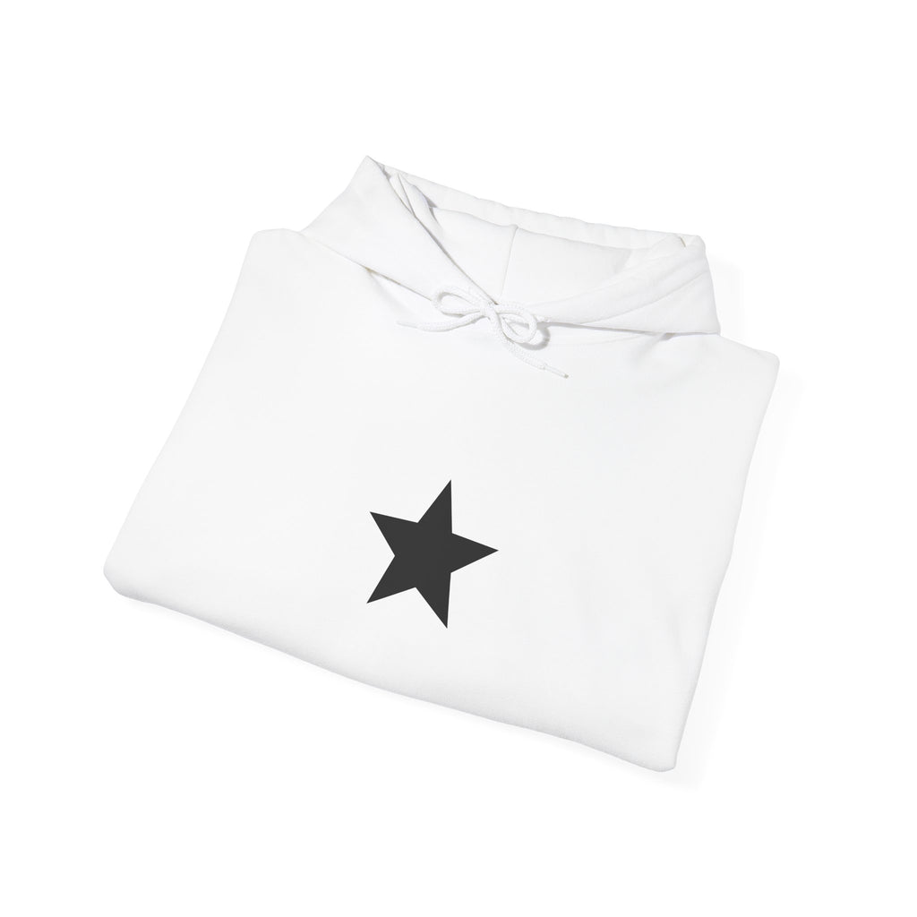 Bodyshop Logo Hoodie — Star Front & Sleeve Logo Pullover