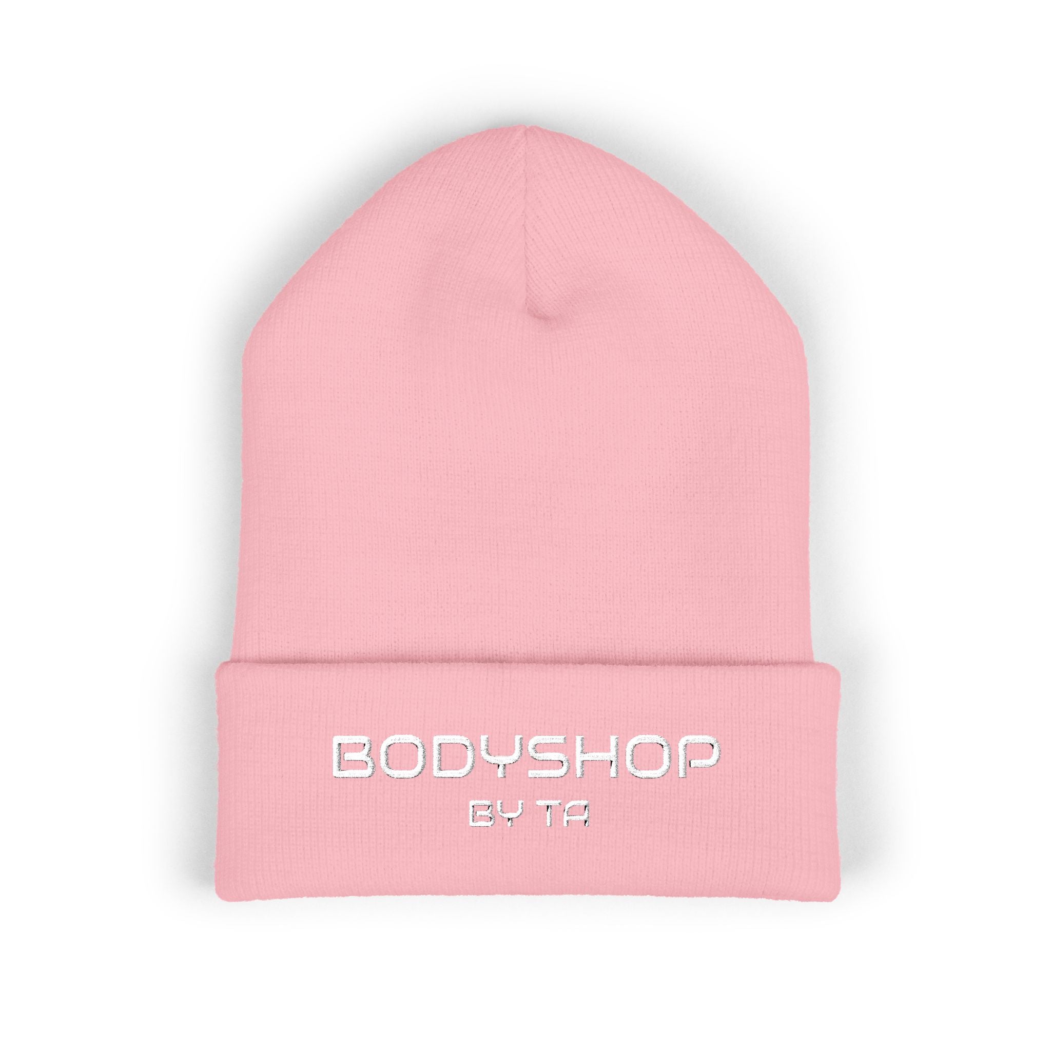 Embroidered 'Bodyshop by TA' Classic Cuffed Beanie
