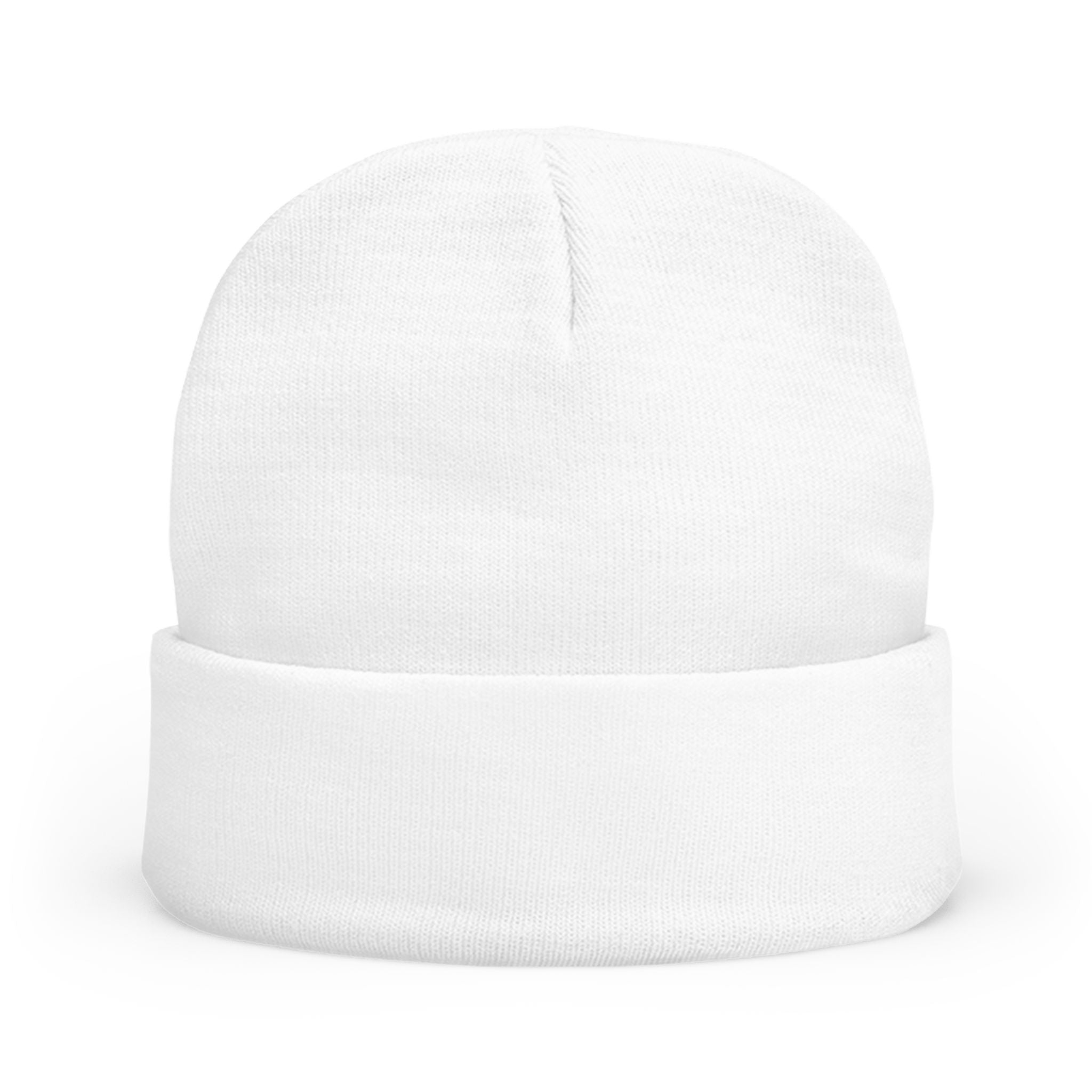 Embroidered "Bodyshop" Knit Beanie — Cozy Workwear Hat